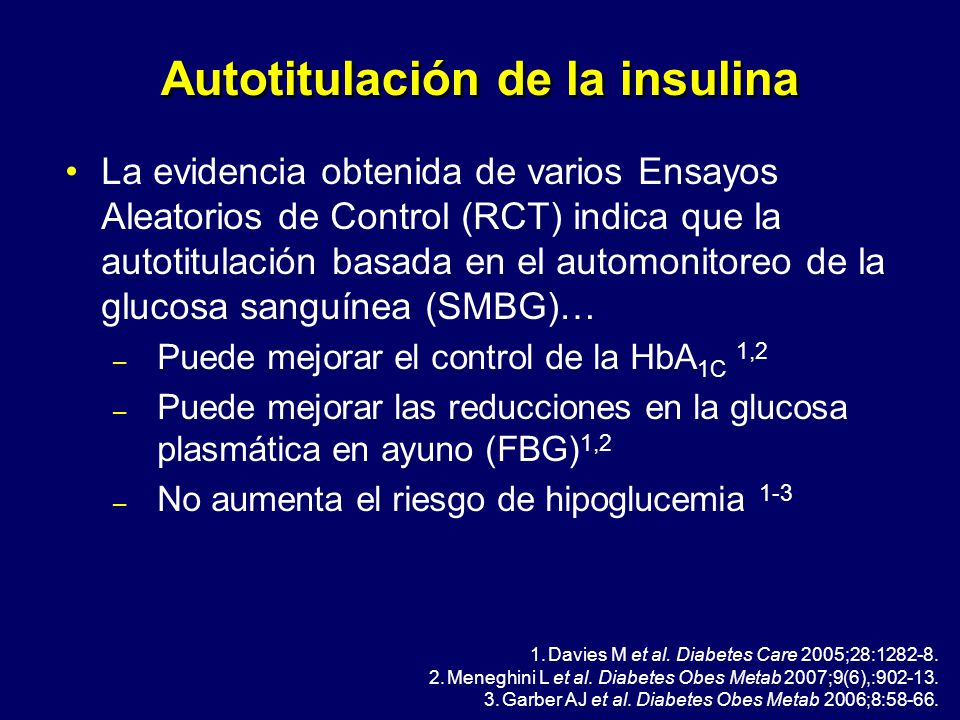 Automonitoreo diabetes ppt insulina